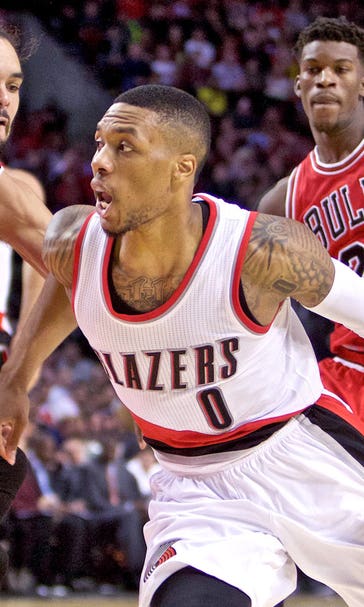 Short-handed Bulls lose Gibson to injury in loss to Trail Blazers